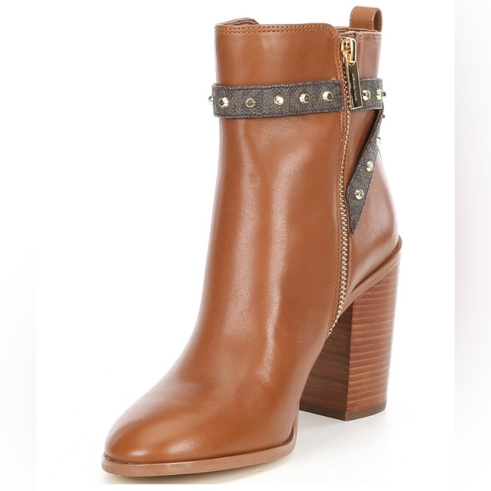 Michael Kors luggage 10 Farrah bootie hill boot